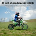 thumbnail image 6 of Anvazise Dirt Bike, Rocket Electric Motocross Bike, Off Road Mini Motorcycle, Electric Pocket Motorbike with Mechanical Disc Brakes, 10 Inch Tires, 6 of 12