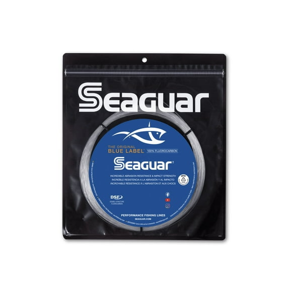 Seaguar Blue Label Big Game Fluorocarbon Fishing Line 150lb 110yds Clear