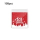thumbnail image 2 of Injueey Paquete de 100 Bolsas de Regalo de Navidad Tipo 2, 2 of 6