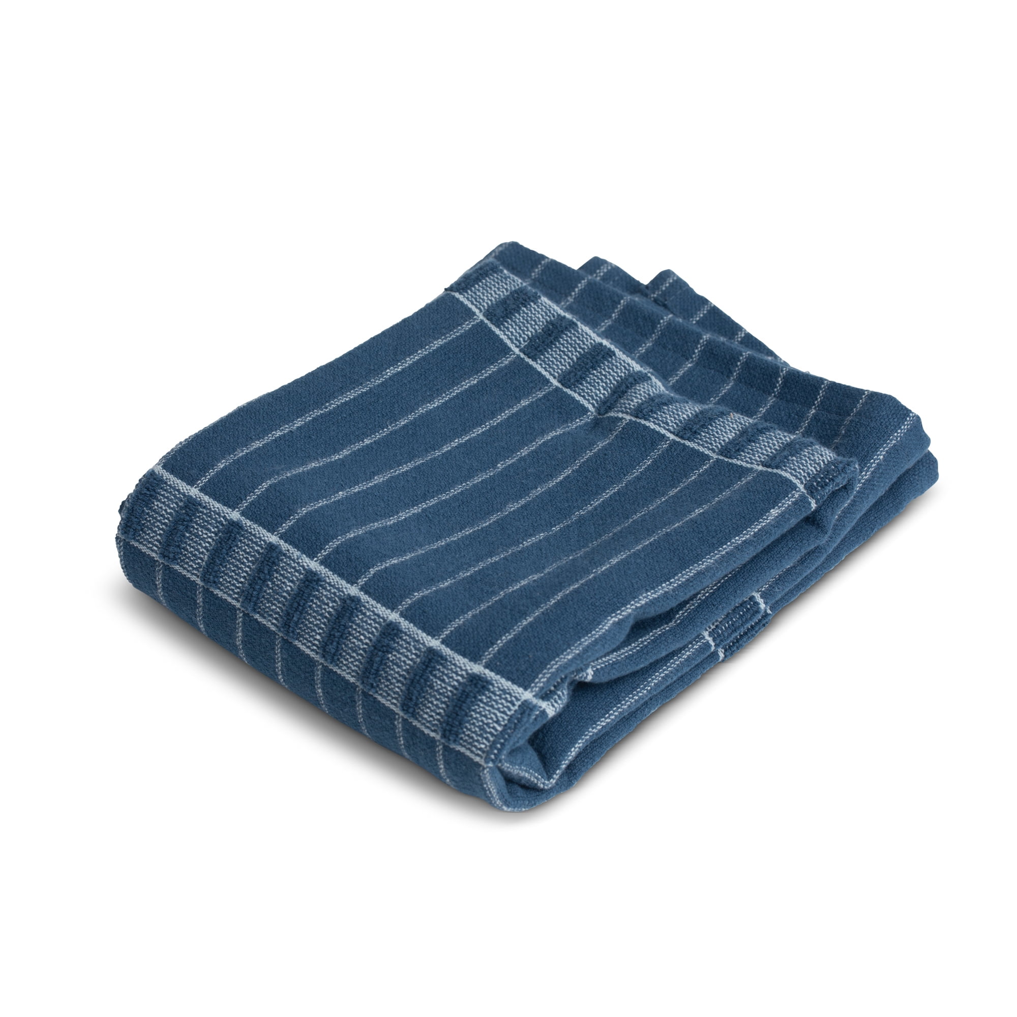Yellowstone 4-Piece Cotton Navy Kitchen Towel Set, Kayce Collection