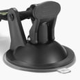 thumbnail image 2 of Universal Car SUV Windshield Suction Cup Hook Handbag Flashlight Portable Window Sucker Hanger with Snap Hooks Triangular, 2 of 9