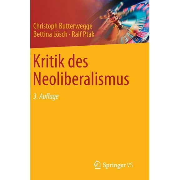 Kritik Des Neoliberalismus, (Hardcover)