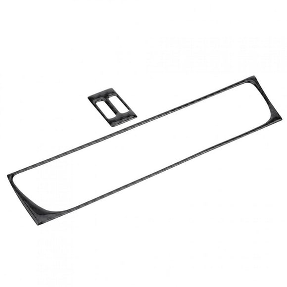 Moldura del panel del aire acondicionado, moldura de la consola de fibra de carbono, moldura de la cubierta del aire acondicionado, diseño de vanguardia