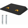 thumbnail image 3 of QinaQin Wheelchair Ramp, Heavy Duty Anti-Slip Rubber Threshold, Black, 3 of 8