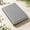 Gray, variant on A5 Quilted PU Leather Lay Flat Notebook 200 Sheets, Thick Lined Journal with Ribbon Bookmark for Work Creative Writing Meeting Minutes & Daily Logs, Sky Blue, By Harlik