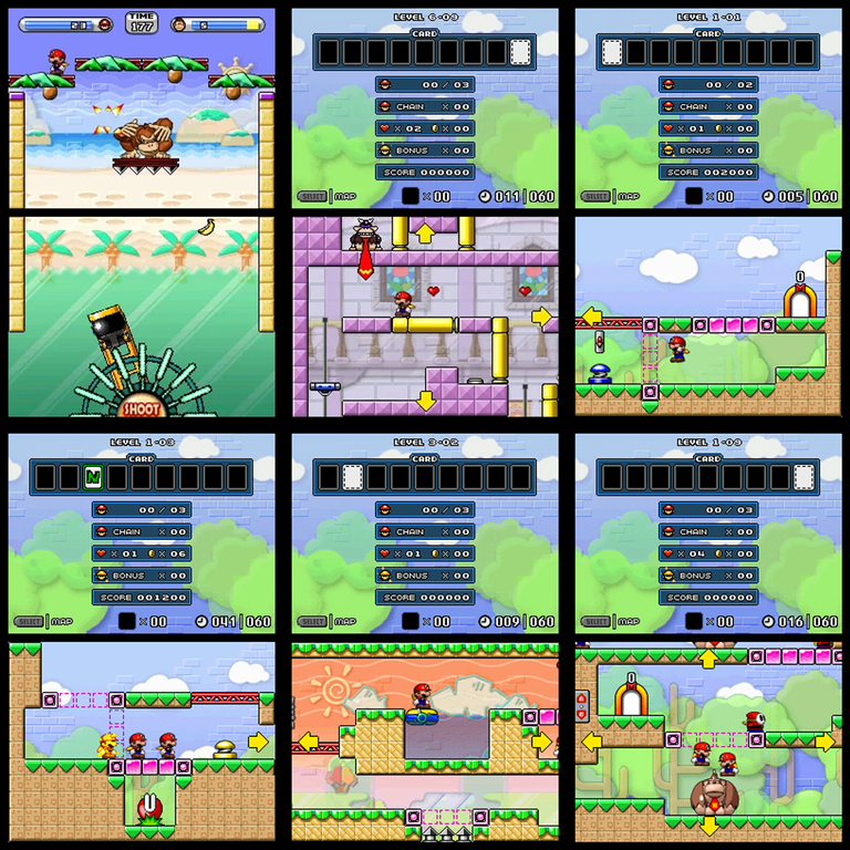 Jeu Nintendo DS Mario Vs Donkey Kong 2 - Version PAL - Bon état Complet