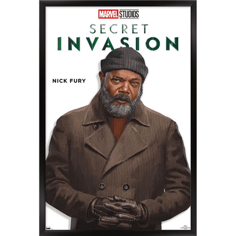 Marvel Secret Invasion - Nick Fury Feature Series Wall Poster, 22.375 x  34 Framed 