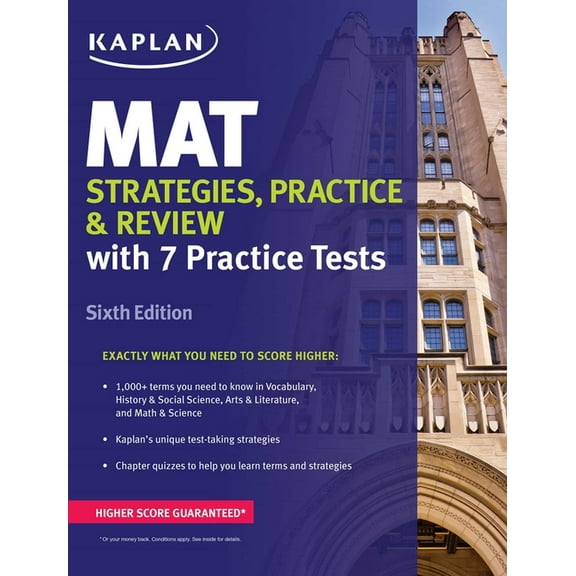 Kaplan Test Prep Mat Strategies, Practice & Review, (Paperback)