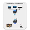 thumbnail image 2 of 50M 2.4G Wireless Audio Music mitter and Receiver with 3.5mm R/L RCA Wireless Audio Adapter for, 2 of 5
