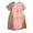 Pink, variant on WOYY Toddler Girls Short Sleeved Tutu Dress Children's Butterfly Mesh T-Shirt Dress