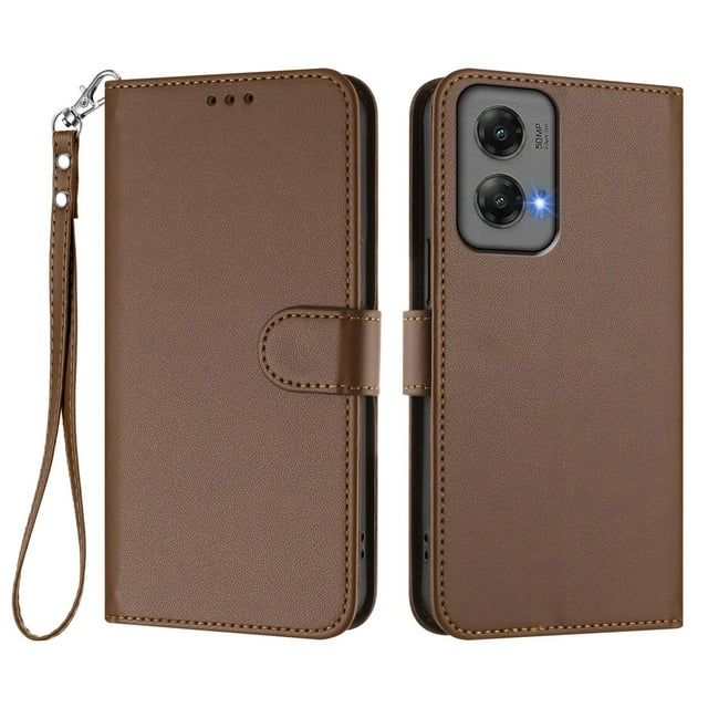 Funda Cartera GANGXUN para Motorola Moto G Stylus 5G 2024 – Cierre Magnético, Protección RFID, Correa Desmontable, Compatible con Carga Inalámbrica
