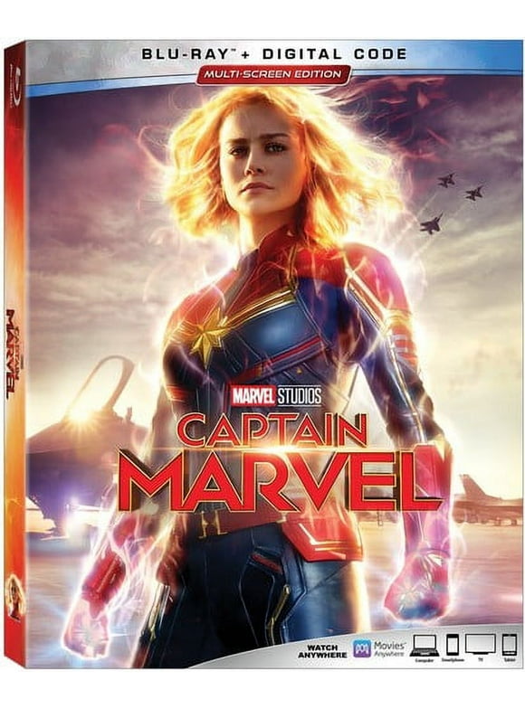 Captain Marvel (Blu-ray), Walt Disney Video, Action & Adventure