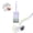 1 Pack, variant on Bathroom Toilet Bowl Brush and Holder, Curved Design Toilet Brush for Deep Cleaning Under Rim, Best Toilet Brush Set, Easy Handy CompactToilet BowlCleaner Brush for Bathroom