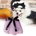 thumbnail image 4 of Vêtements pour Animaux de Compagnie Noeud Papillon Design Décoratif Fil Net Été Chat Chien Tulle Jupe Animal Tutu Robe Animaux Fournitures, 4 of 13
