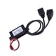 thumbnail image 1 of Adaptador USB 3A DC 12V A DC 5V Módulo Convertidor Dual Para Automóvil, 1 of 7