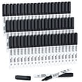 thumbnail image 1 of Shuttle Art Black Dry Erase Markers, 60 Pack Magnetic Whiteboard Markers with Erase,Fine Point Dry Erase Markers Perfect For Writing on Whiteboards, Dry-Erase Boards,Mirrors for School Office Home, 1 of 4