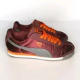 thumbnail image 2 of PU & MA Sneakers Womens Sz 8.5 US Red Orange Nylon Low Top Shoes EUR 38.5 UK 5.5, 2 of 6