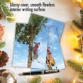 thumbnail image 6 of The Best Card Company 20 Assorted Christmas Notecards Bulk Box Set 4 x 5.12 Inch with Envelopes (10 Designs, 2 Each) Holiday Tree Animals AM10323XSG-B2x10, 6 of 6