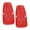 Red, variant on 2Pcs Light Weight Portable Snow Sled with Pull Rope and Handles Plastic Cold Resistant Toboggan for Snow, Beach, Park