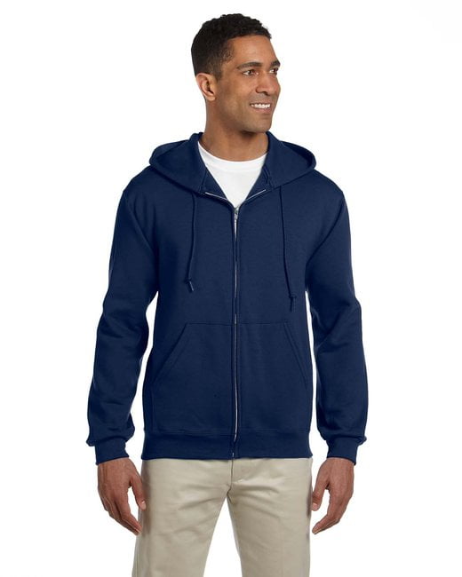 navy blue hoodie zip up