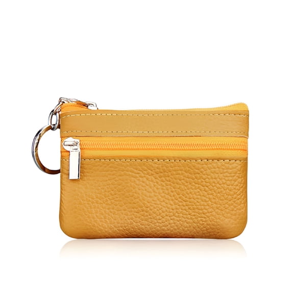 GASTROPOD 2026 New Leather Coin Purse Zipper Small Change Soft Bag for Women and Men for Travel, Shopping, Daily Use, Office, Pocket