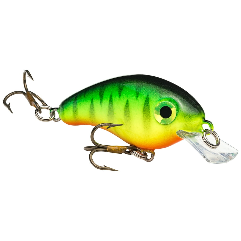 Strike King Bitsy Minnow Fire Tiger Crankbait, 1/8 oz