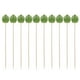 thumbnail image 1 of FELTECHELECTR 100 palillos de madera desechables para comida, fruta, cócteles y fiestas (hojas verdes), 1 of 7