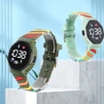 thumbnail image 4 of Digital Watch Waterproof Breathable Large Display Screen Ultra-Light Comfortable to Wear High-Precision Silicone Touchscreen LED Digital Electronic Watch Birthday Gift, 4 of 7