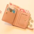 thumbnail image 4 of Cartera de Anime de Hello Kitty Kawaii Sanrios, monedero pequeño de dos pliegues, pequeño y fresco, gran capacidad, regalos de vacaciones, 4 of 4