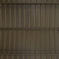 thumbnail image 6 of Outsunny 8'x5' BBQ Grill Gazebo with 2 Side Shelves, Outdoor Double Tiered Interlaced Polycarbonate Roof with Steel Frame, Brown, 6 of 9