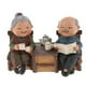 thumbnail image 2 of Figuras de Resina para Decoración de Hogar con Pareja de Ancianos, 2 of 9