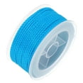 thumbnail image 3 of Unique Bargains Nylon Thread Twine Beading Cord 1.6mm Extra-Strong Braided Nylon Crafting String 16M/52 Feet, Bright Blue, 3 of 7