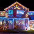 thumbnail image 4 of LED Hanging Starburst Lamp DIY Fairy Flowing Turning Lights Christmas Decor, 4 of 7