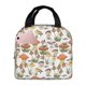 thumbnail image 1 of Easygdp Mushrooms Bolsa Térmica Premium - Tela Oxford Impermeable, Gran Capacidad, Bolsillo Frontal, Unisex para Trabajo, Escuela, Actividades al Aire Libre y Picnics, 1 of 8