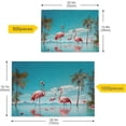 thumbnail image 4 of Flamingo Wooden Jigsaw Puzzles, Intellectual Entertainment Educational Puzzles Fun Family Game Creative Gift for Friends Parents Grandparents, 500 Pieces, 4 of 6