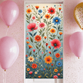 thumbnail image 5 of Decorative Design Floral Banner Colorful Pattern Spring Theme for Garden Party Wedding Ceremony Nature Celebration, 5 of 6