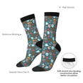 thumbnail image 4 of KLL Skull cute organ Print Cool Socks Men's Women's Crew Socks Funny Crazy Novelty Stockings, 4 of 6