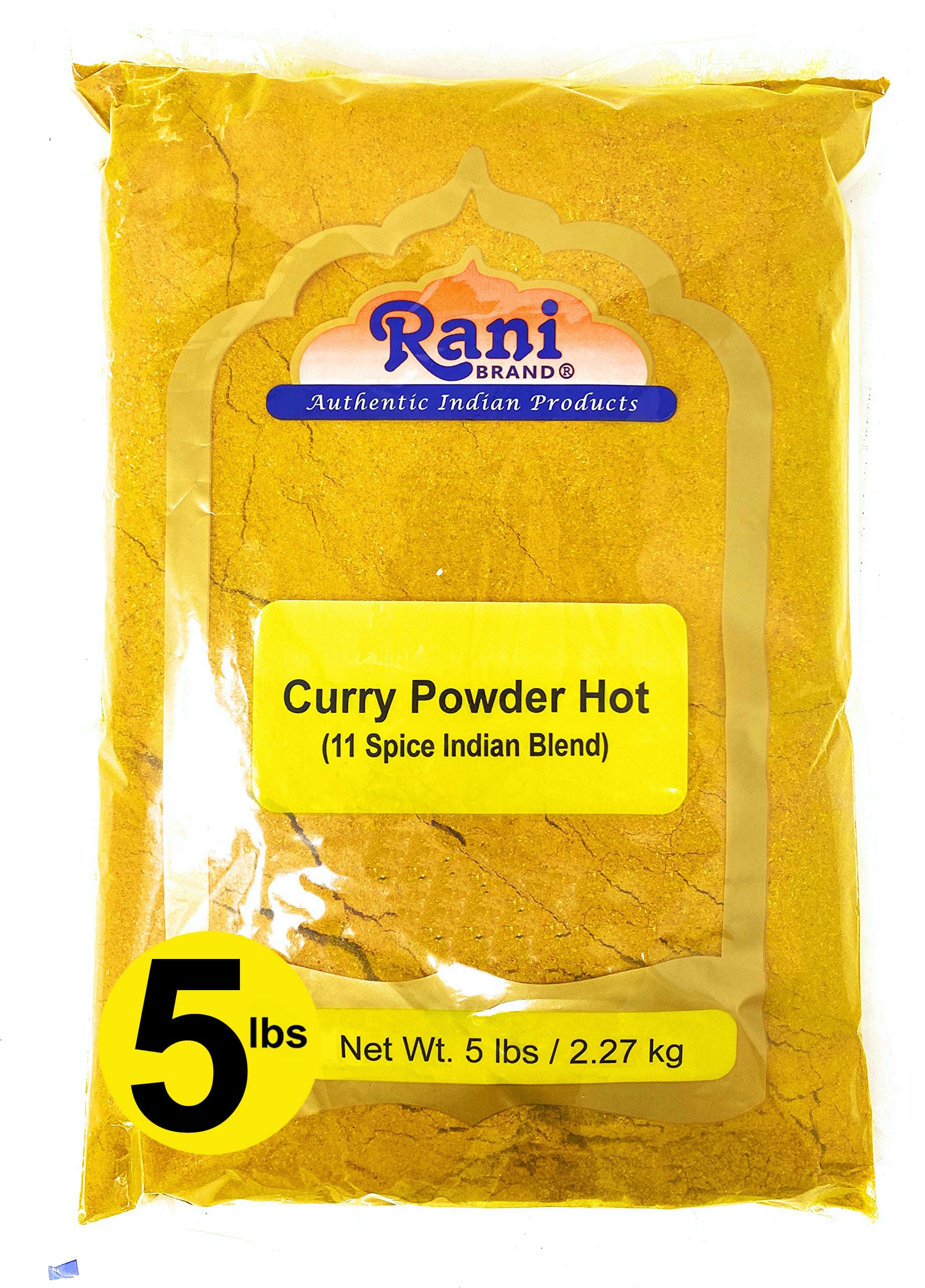 Rani Curry Powder Hot (11Spice Authentic Indian Blend) 80oz (5lbs) 2