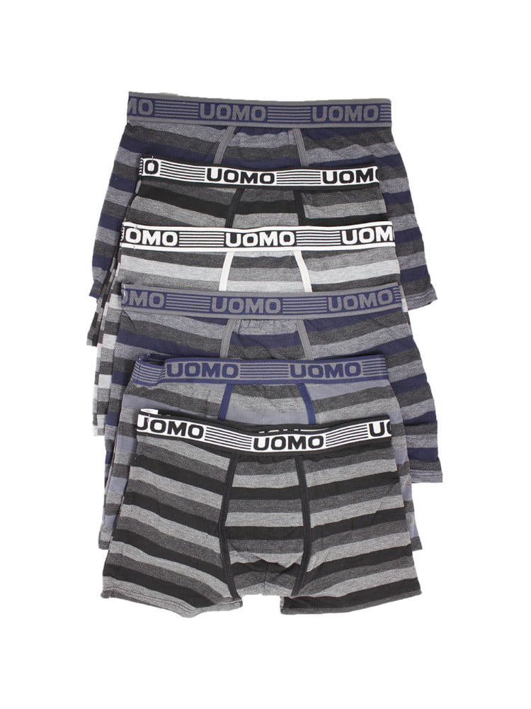 Goyoma Lot 6 Pack Mens Microfiber Boxer Briefs Underwear Compression  Stretch Sport Flex (as1, alpha, x_l, regular, regular, 6 MIX Eagle) at   Men's Clothing store