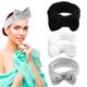 thumbnail image 1 of Face Wash Hair Band Spa Headbands For Washing Face Fleece 3Pcs, 1 of 2