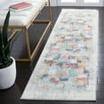 thumbnail image 2 of SAFAVIEH Phoenix Kimberly Abstract Runner Rug, Ivory/Grey, 2'2" x 8', 2 of 8