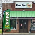 thumbnail image 3 of QSUM Kava Bar Sign Feather Flag with Pole Kit,7FT Kava Bar Decoration Display, Kava Bar Business Sign,Kava Bar Swooper Flag，Advertising Flag, 3 of 6