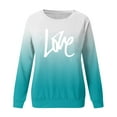 thumbnail image 4 of Samickarr Women'S Printed Loose T-Shirt Long Sleeves Blouse Round Neck Casual Tops Sweatshirt Hoodies, 4 of 4
