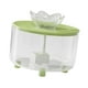 thumbnail image 1 of Fuente de agua para gatos, dispensador de agua para perros, 5 V, alimentación USB, silenciosa, regalo, base estable Verde, 1 of 9
