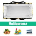 thumbnail image 5 of Fireflies Large Capacity Reusable Oxford Cloth Grocery Basket - Foldable Shopping Bag for Picnics & Shopping, 5 of 7