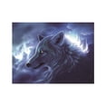 thumbnail image 1 of VONKY 5D DIY Wolf Crystal Needlework Animal Rhinestone Diamond Painting Home Room Decoration Resin Cross Stitch Picture, 1 of 9