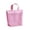 Pink, variant on Mesh Storage Bag - Portable Zipper Tote for Travel & Daily Organizer - Handheld Breathable Toiletry Bag for Bathroom, Beach, Pool Navy