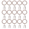 thumbnail image 1 of Miangastore Curtain Clips With Rings Iron 40 Sets 2.8x1.5in, 1 of 8