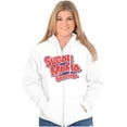 thumbnail image 3 of Caramel Sugar Mama Original Logo Zip Hoodie Sweatshirt Women Brisco Brands M, 3 of 6