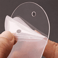 thumbnail image 3 of Blank Clear Acrylic Bookmarks 60Pcs Craft Transparent Acrylic Book Markers with 60Pcs Small Bookmark Tassels, 3 of 7